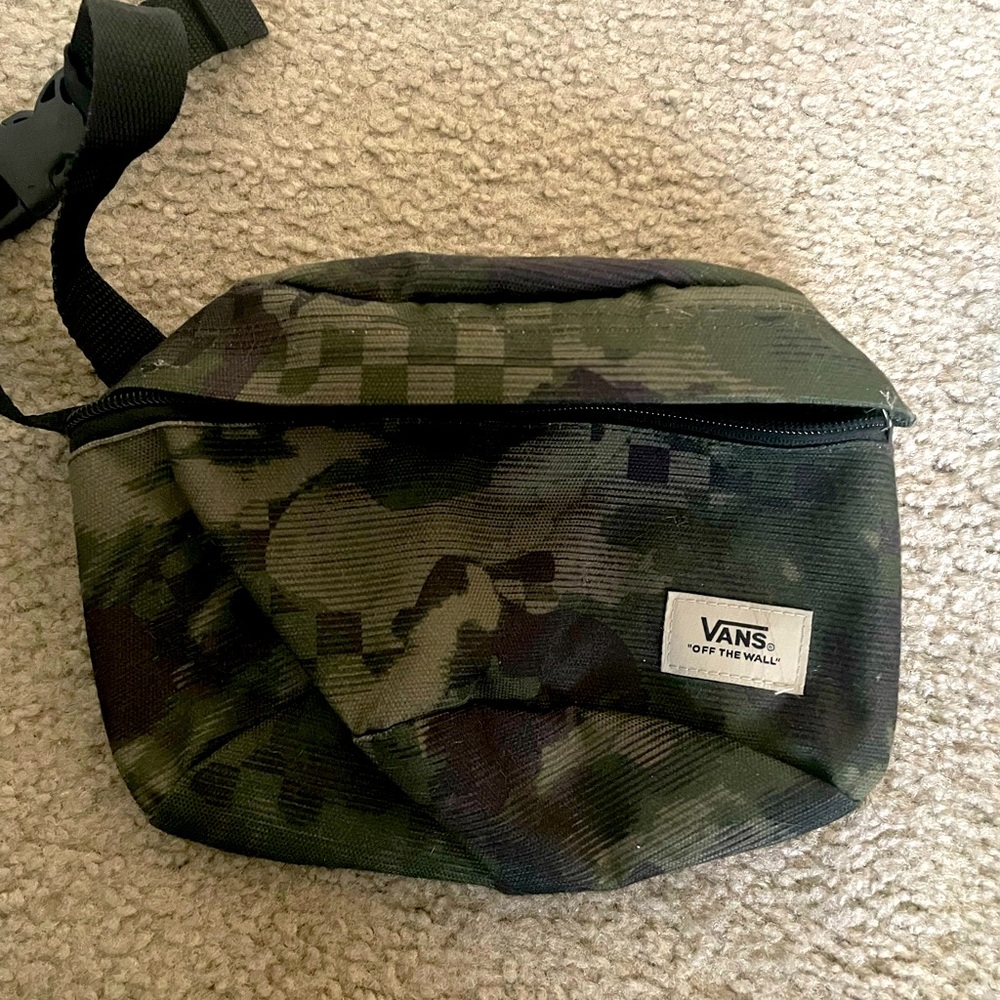 Vans Green Camouflage Belt Bag